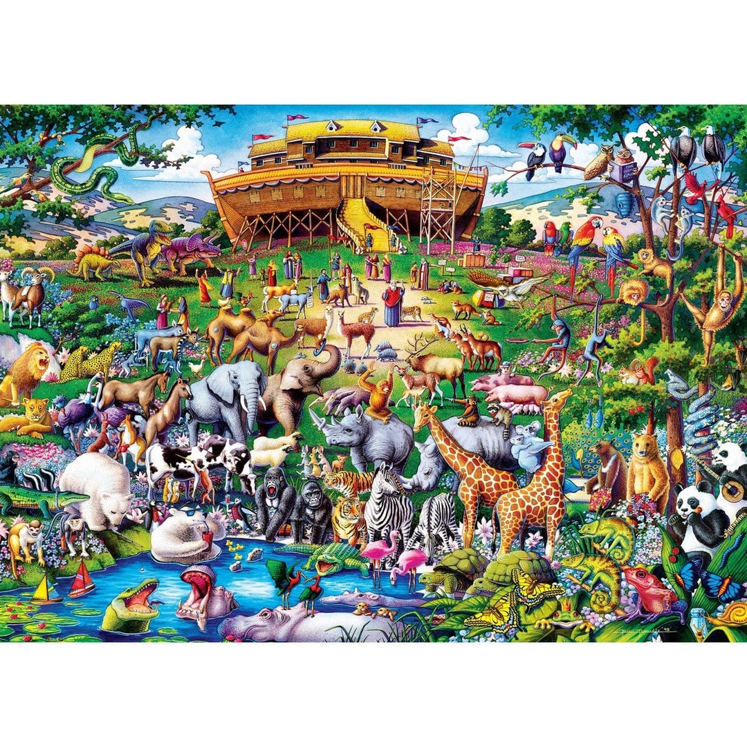 Noahs Ark - 1000 Piece Jigsaw Puzzle Image 2