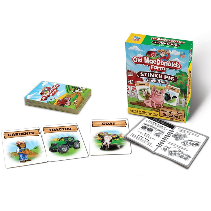 MasterPieces Stinky Pig Card Game Fun Family Game for Kids and Adults Image 2