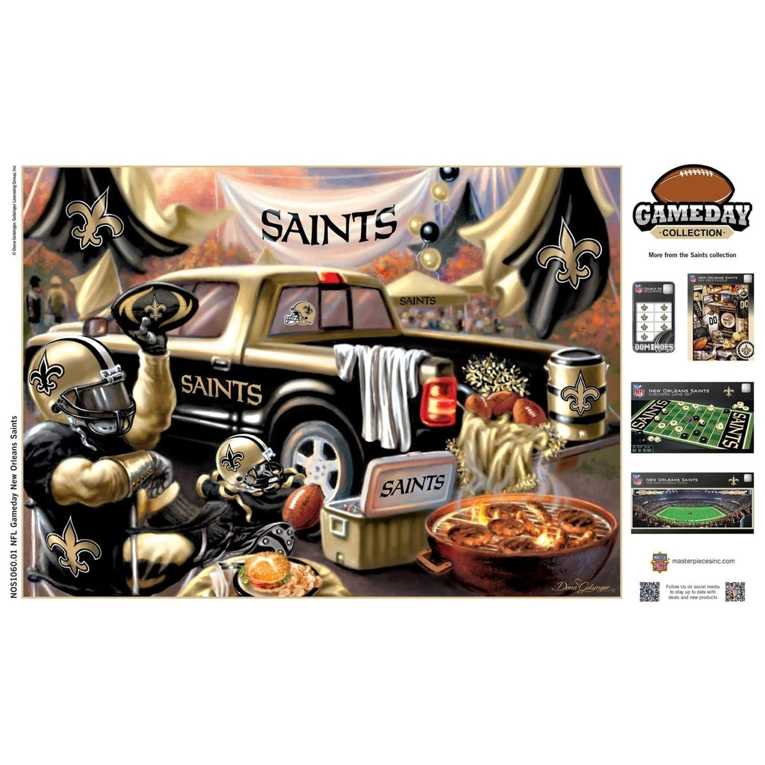 Orleans Saints - Gameday 1000 Piece Jigsaw Puzzle Image 4