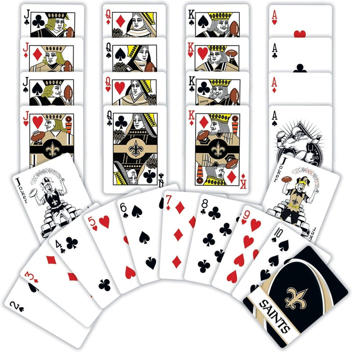 Orleans Saints Playing Cards 54 Card Deck Officially Licensed NFL Deck Image 2