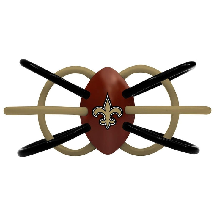 Orleans Saints Winkel Teether Rattle Image 1