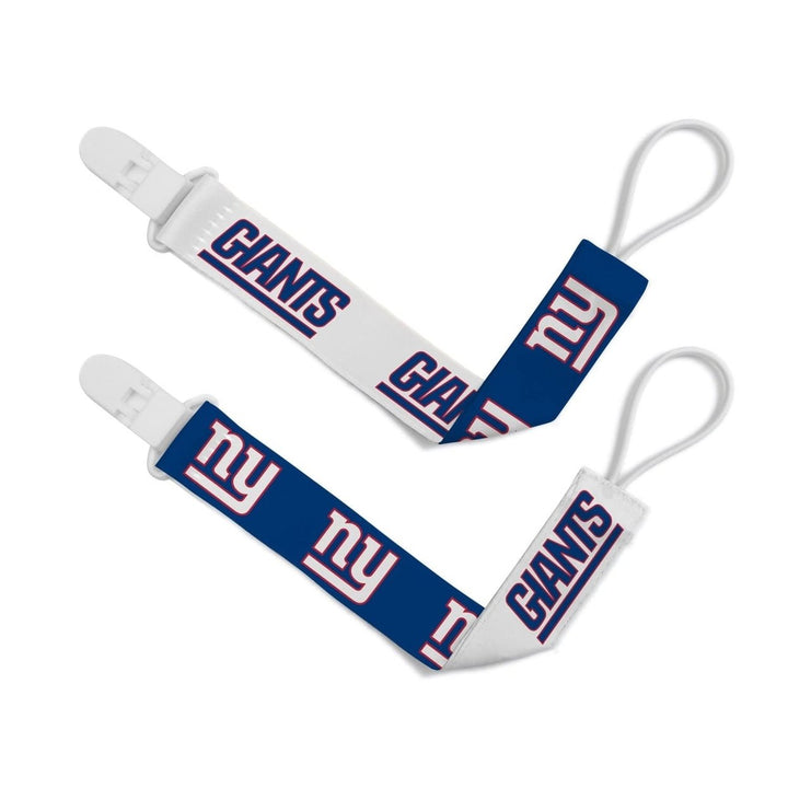 York Giants - Pacifier Clip 2-Pack Image 1