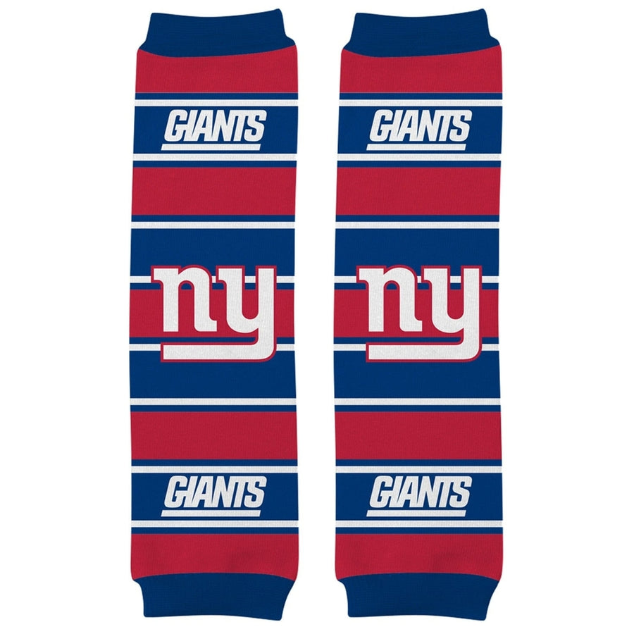 York Giants Baby Leg Warmers Cotton Blend Unisex Infant Toddler 9-35 lbs Image 1