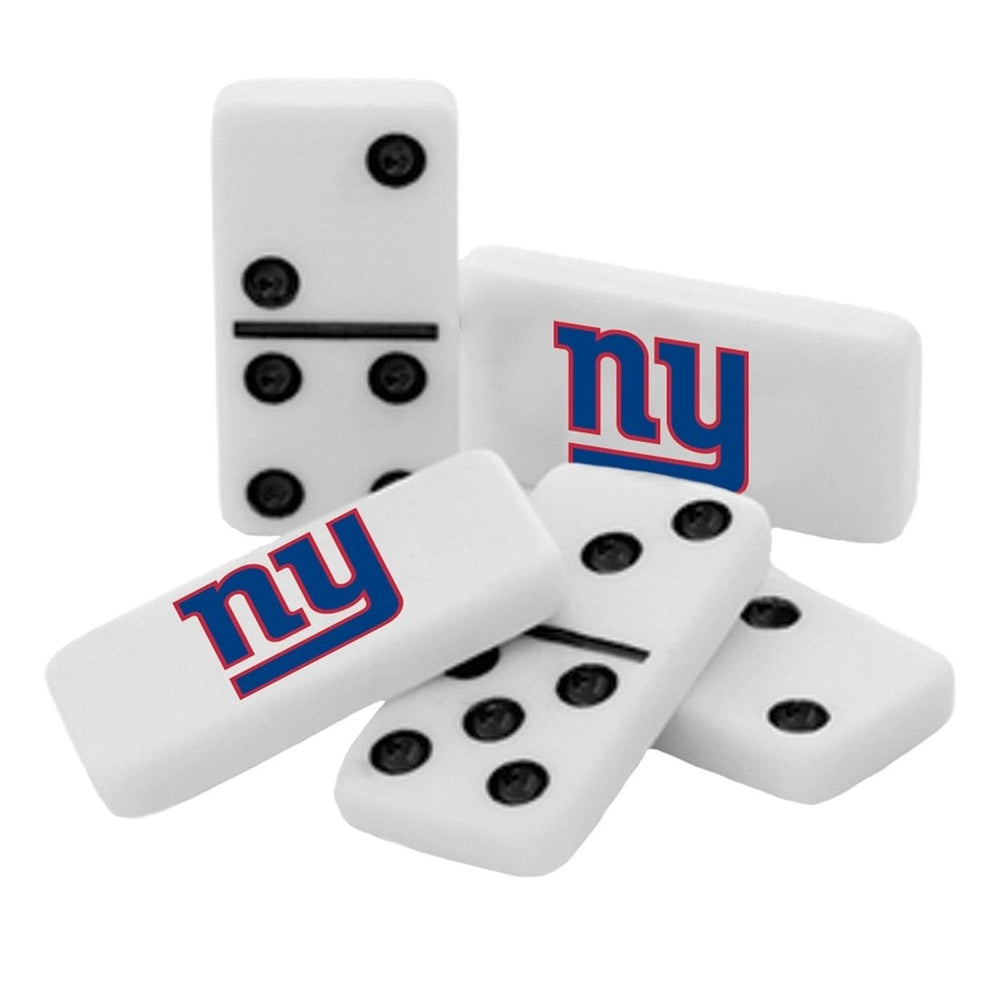 York Giants Dominoes Set Officially Licensed Sports Collectible Tin Box 28 Pieces Image 2