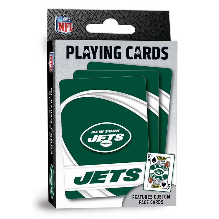 York Jets Playing Cards Deck 54 Cards Officially Licensed NFL Team Cards Image 1