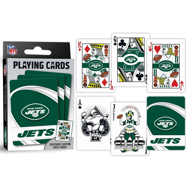 York Jets Playing Cards Deck 54 Cards Officially Licensed NFL Team Cards Image 3