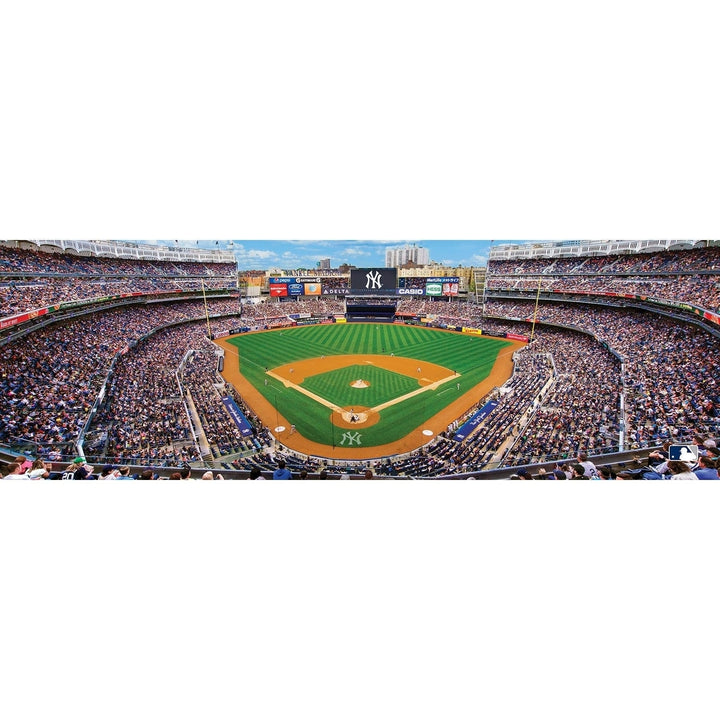 York Yankees 1000 Piece Jigsaw Puzzle Panoramic View Yankee Stadium Recycled Image 2