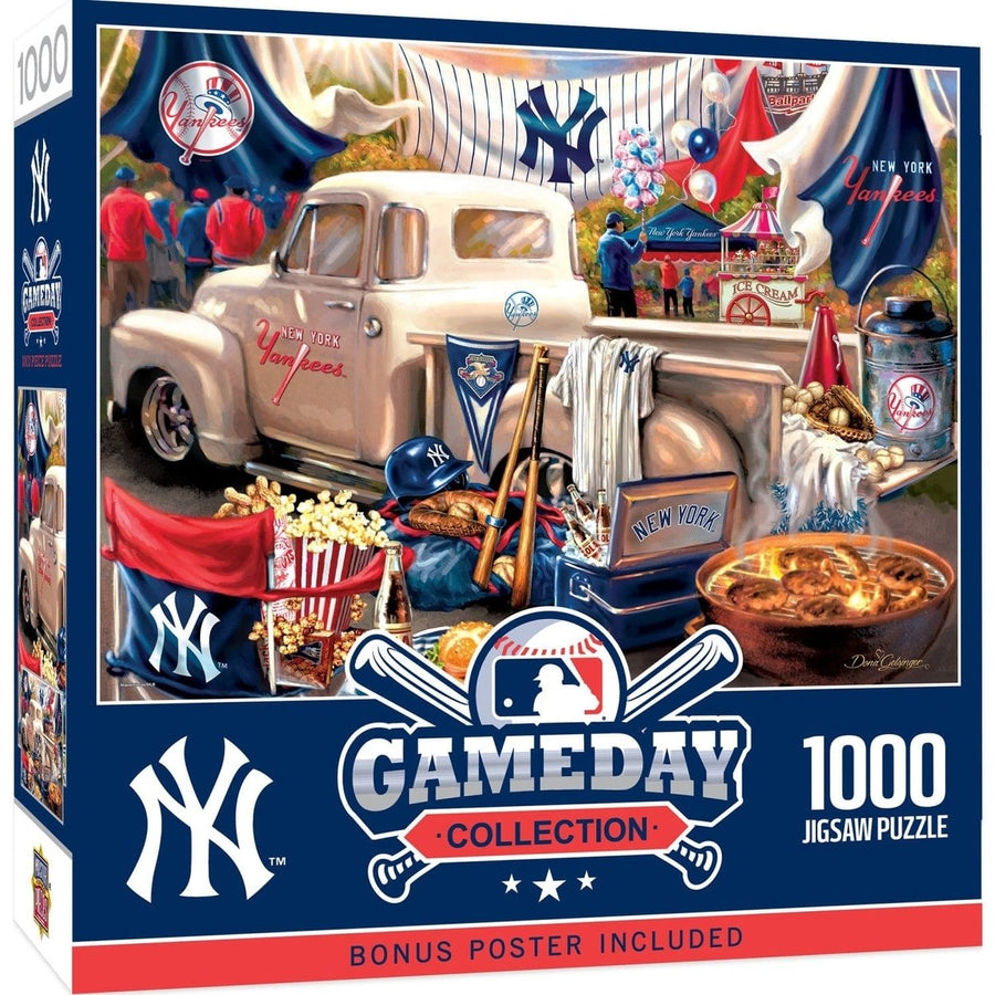 York Yankees 1000 Piece Jigsaw Puzzle Eco-Friendly 19.25 x 26.75 Inches Image 1