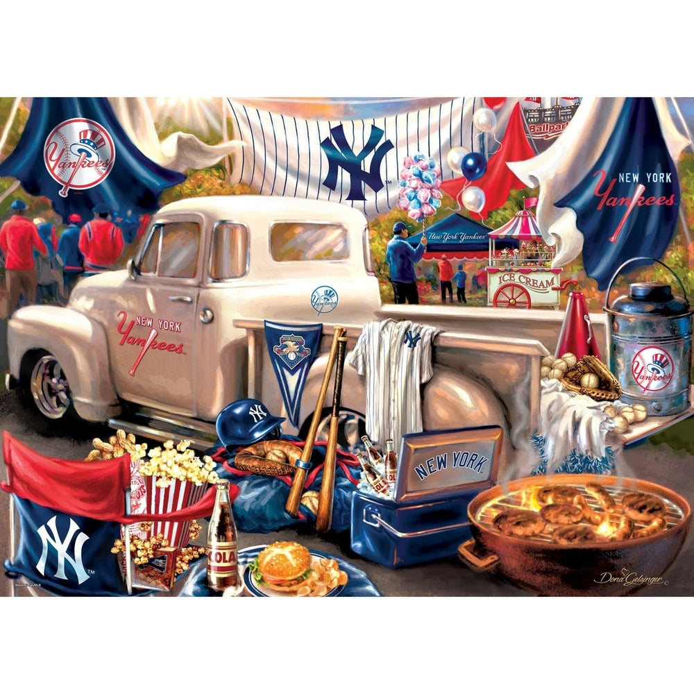 York Yankees 1000 Piece Jigsaw Puzzle Eco-Friendly 19.25 x 26.75 Inches Image 2