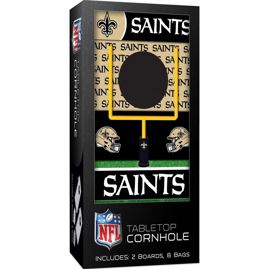 Orleans Saints - NFL Tabletop Cornhole Image 1