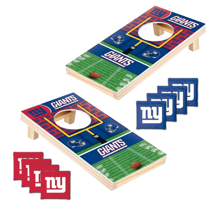 York Giants - NFL Tabletop Cornhole Image 2