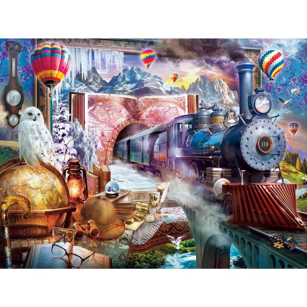 MasterPieces Medley 300 Piece EZ Grip Jigsaw Puzzle Magical Journey 18x24 Image 2