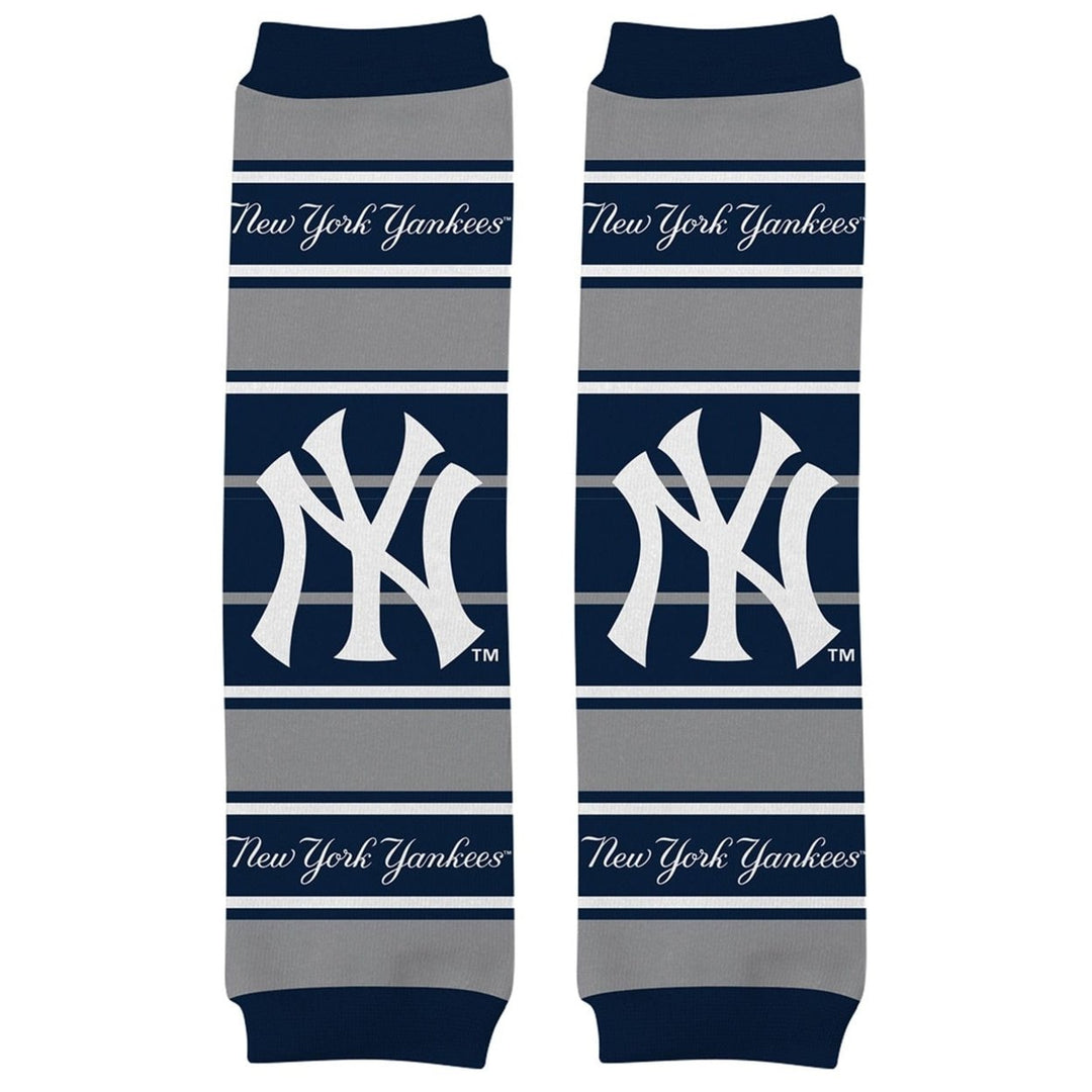 York Yankees Baby Leg Warmers Cotton Blend Unisex for Infant Toddler Image 1