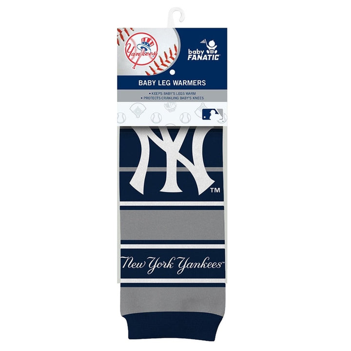 York Yankees Baby Leg Warmers Cotton Blend Unisex for Infant Toddler Image 2