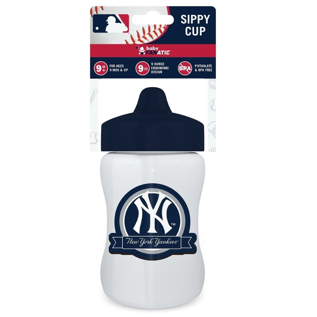 York Yankees Sippy Cup BPA-Free 9oz Toddler Unisex Dishwasher Safe Image 2