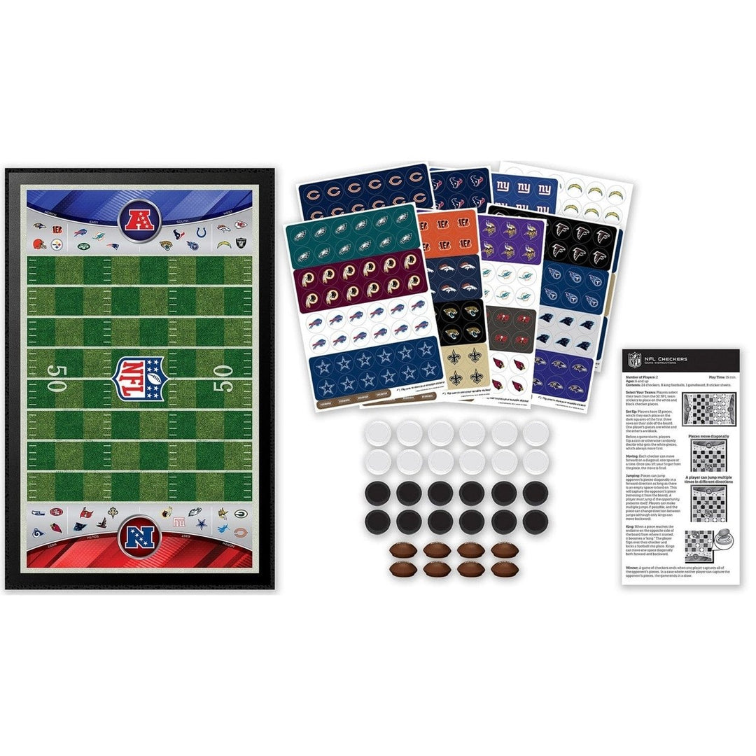 NFL - League Checkers Board Game Image 2