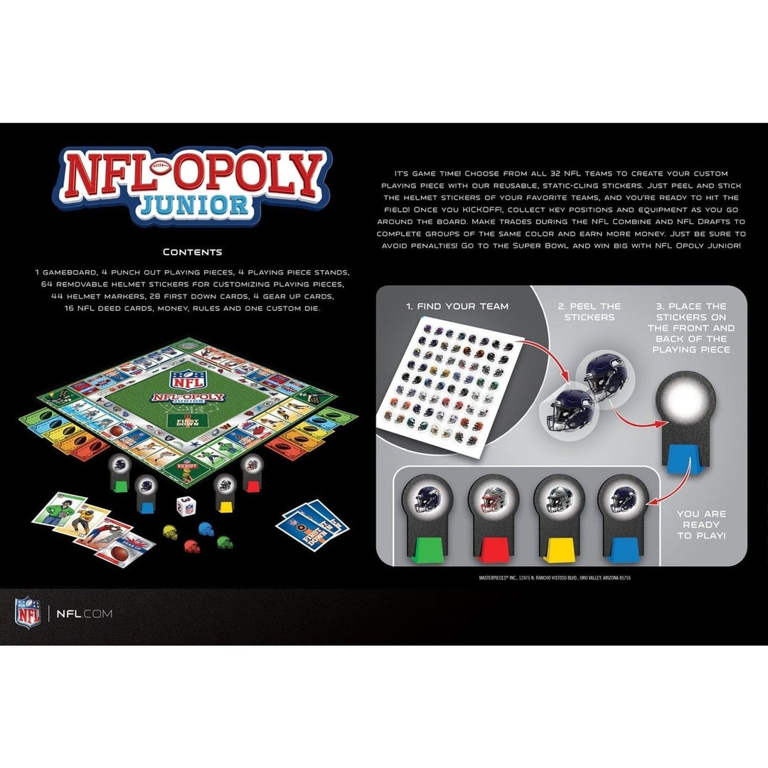 NFL Opoly Junior Image 3