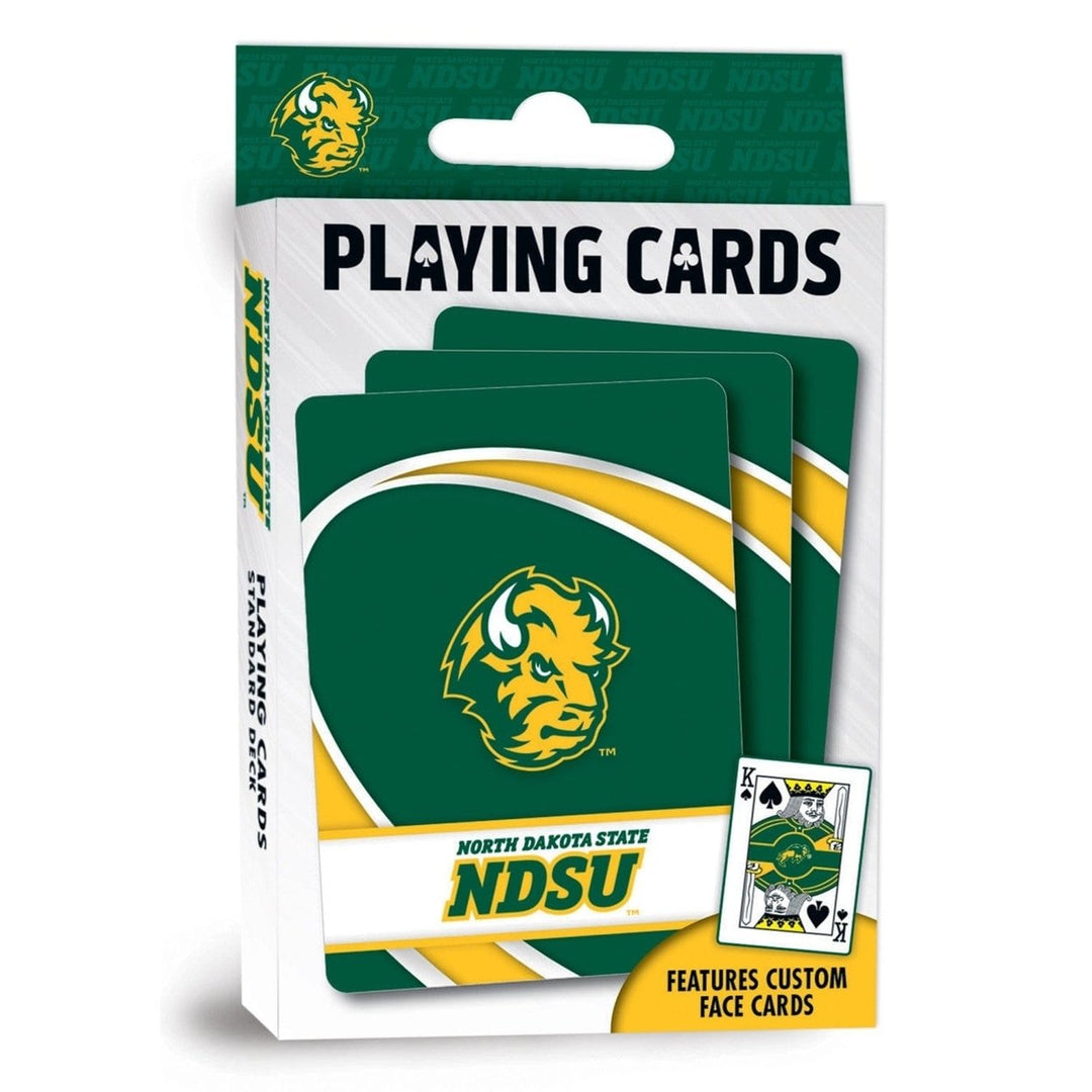 North Dakota State Bison Playing Cards 54 Card Deck NCAA Team Poker Set Image 1