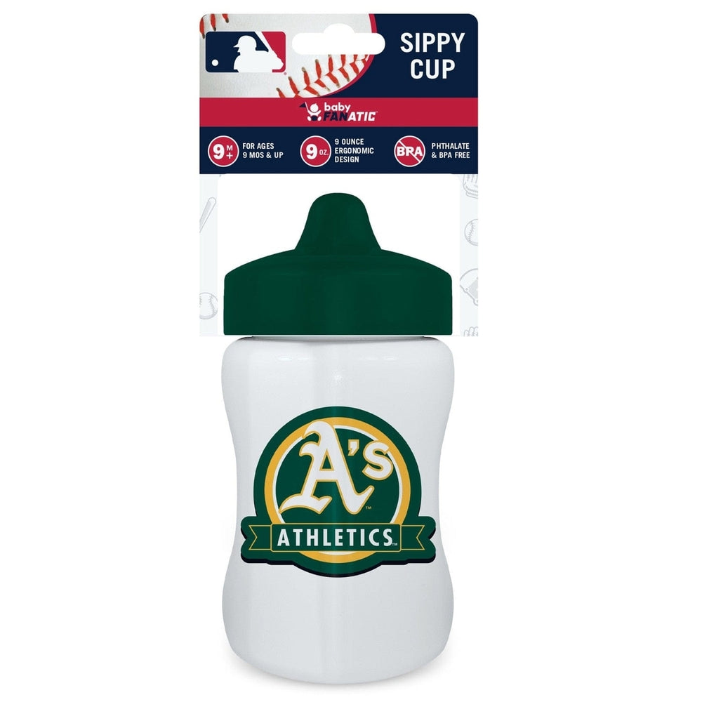 Oakland Athletics Sippy Cup BPA Free 9oz Dishwasher Safe Officially Licensed MLB Image 2