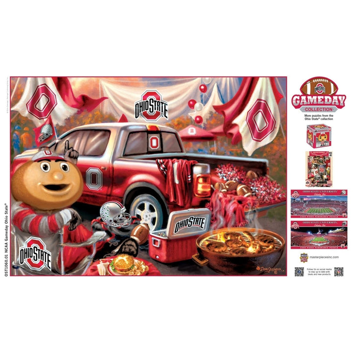 Ohio State Buckeyes - Gameday 1000 Piece Jigsaw Puzzle Image 4