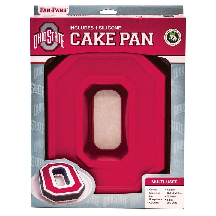 Ohio State Buckeyes Cake Pan Image 2