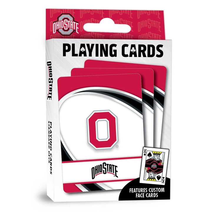 Ohio State Buckeyes Playing Cards 54 Card NCAA Deck Officially Licensed Team Cards Image 1