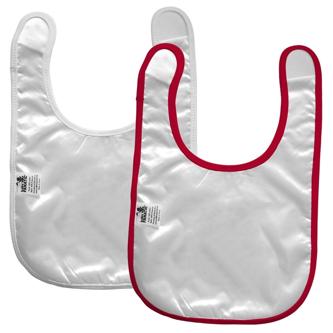 Oklahoma Sooners Baby Bibs 2-Pack Cotton Embroidered Team Logo Infants Image 3