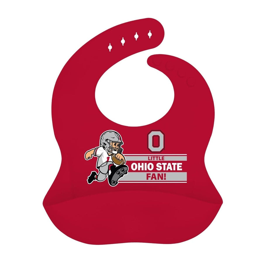 Ohio State Buckeyes - NCAA Silicone Bib Image 1