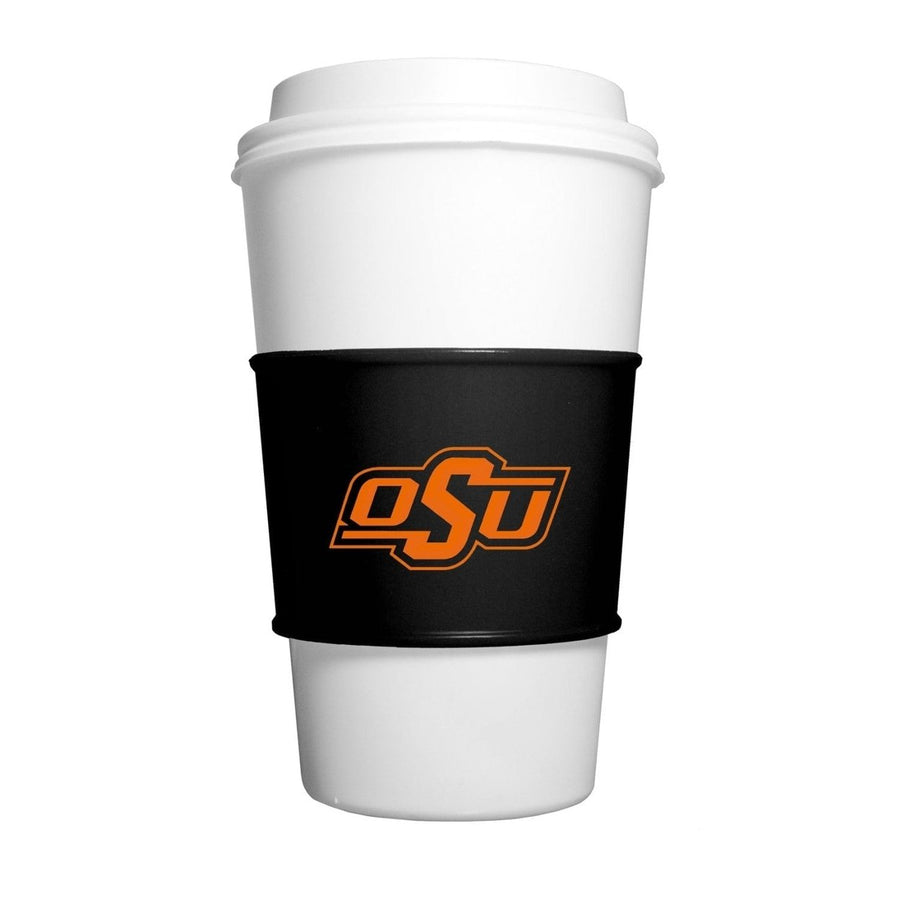 Oklahoma State Cowboys Silicone Cup Sleeves NCAA Drink Accessories Dishwasher Safe Image 1