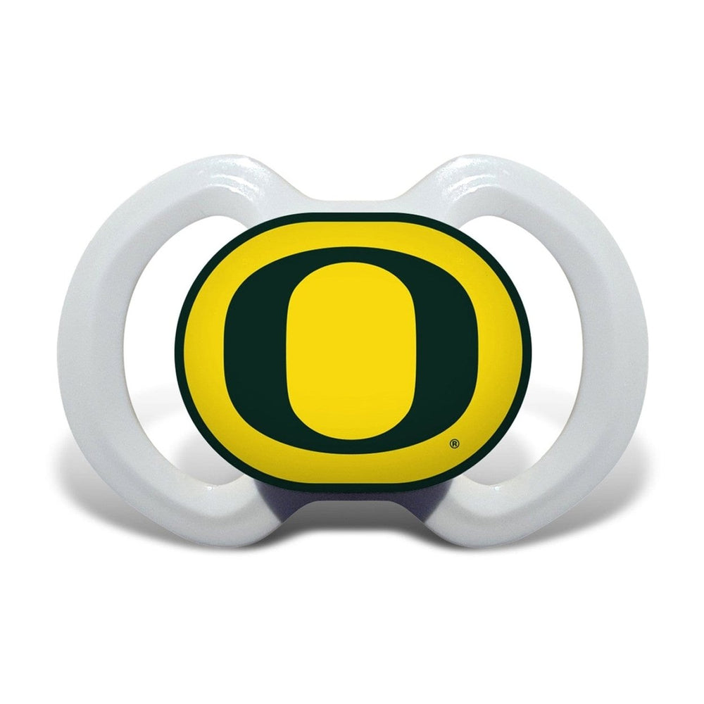 Oregon Ducks Baby Gift Set 3 Piece BPA-Free Cotton Bib Pacifier Bottle Image 2