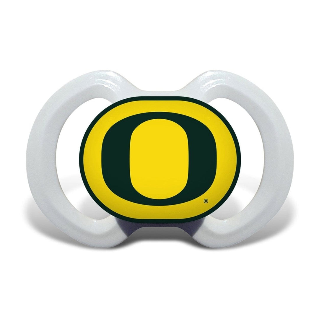 Oregon Ducks Baby Gift Set 3 Piece BPA-Free Cotton Bib Pacifier Bottle Image 2