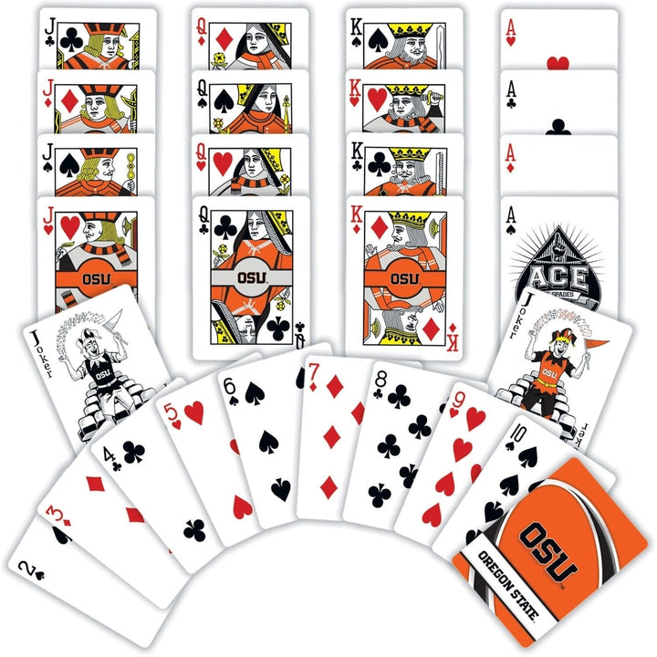 Oregon State Beavers Playing Cards 54 Card Deck NCAA Officially Licensed Image 2