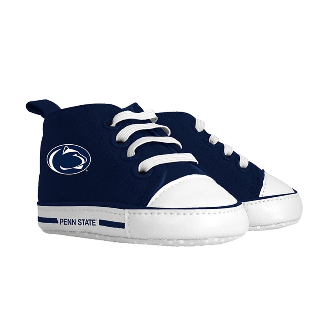 Penn State Nittany Lions Baby Gift Set 2 Piece Bib and Shoe Set Unisex Cotton Image 2