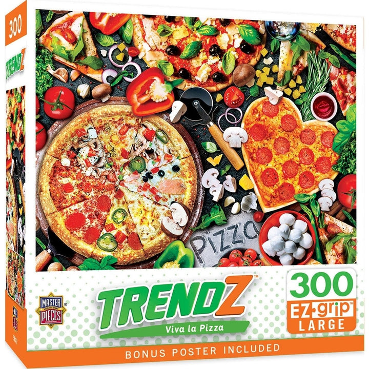 Trendz - Viva La Pizza 300 Piece EZ Grip Jigsaw Puzzle Image 1