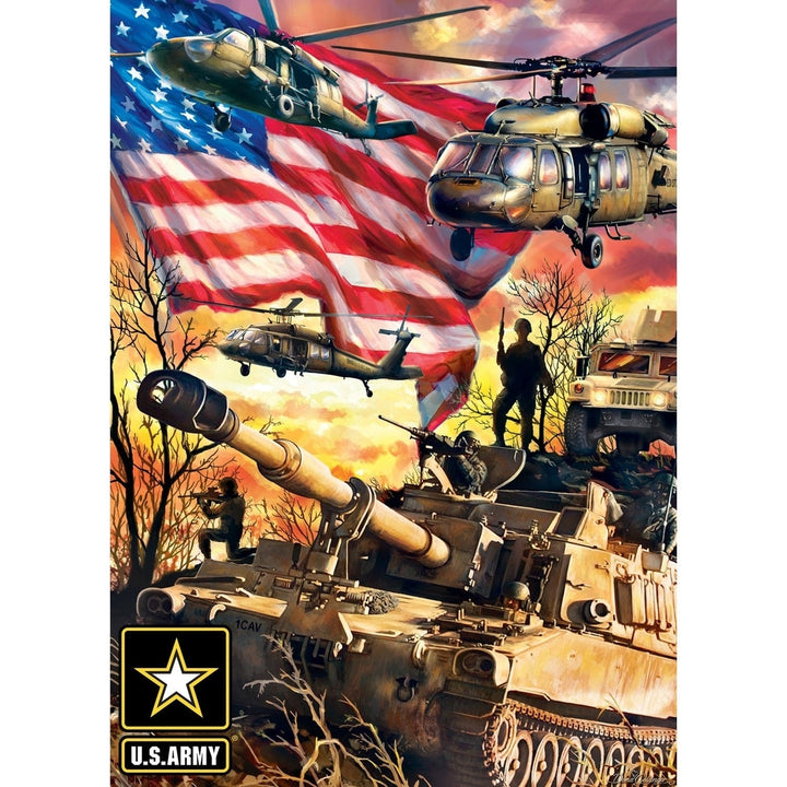 U.S. Army - Army Firepower 1000 Piece Jigsaw Puzzle Image 2