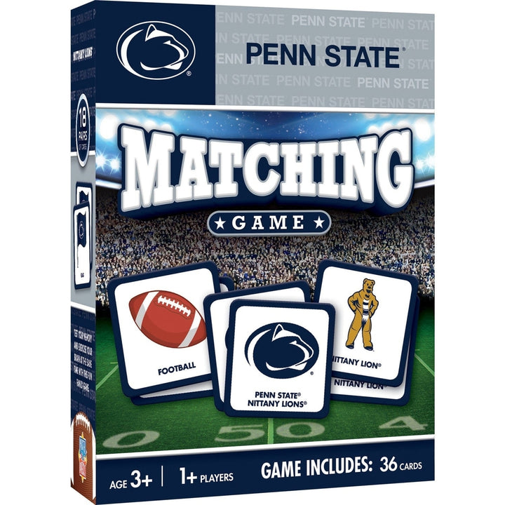 NCAA Penn State Nittany Lions Matching Game Family Fun Memory Card Game Image 1