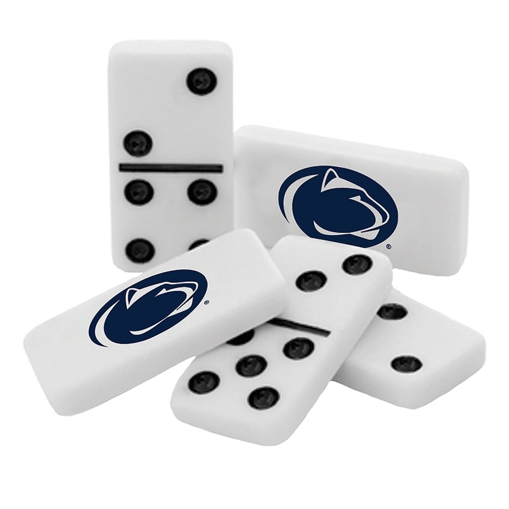 Penn State Nittany Lions Dominoes Set in Collectible Tin Officially Licensed Image 2