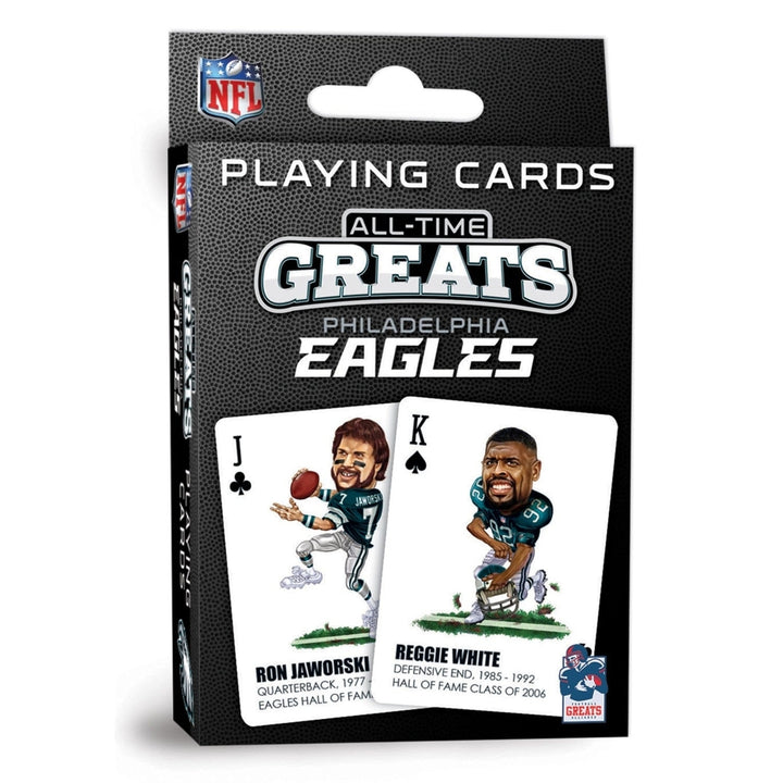 Philadelphia Eagles Playing Cards Deck 54 NFL Team Cards Custom Designs Image 1