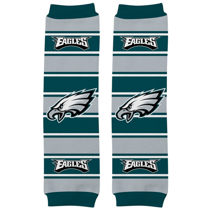 Philadelphia Eagles Baby Leg Warmers Cotton Spandex Unisex 9-35 lbs NFL Gear Image 1