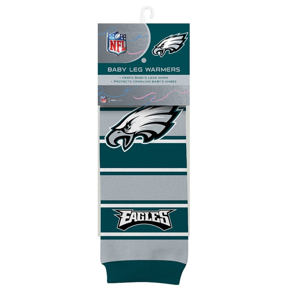 Philadelphia Eagles Baby Leg Warmers Cotton Spandex Unisex 9-35 lbs NFL Gear Image 2