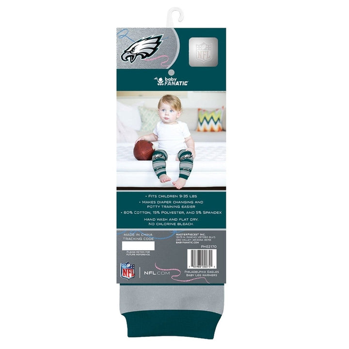 Philadelphia Eagles Baby Leg Warmers Cotton Spandex Unisex 9-35 lbs NFL Gear Image 3