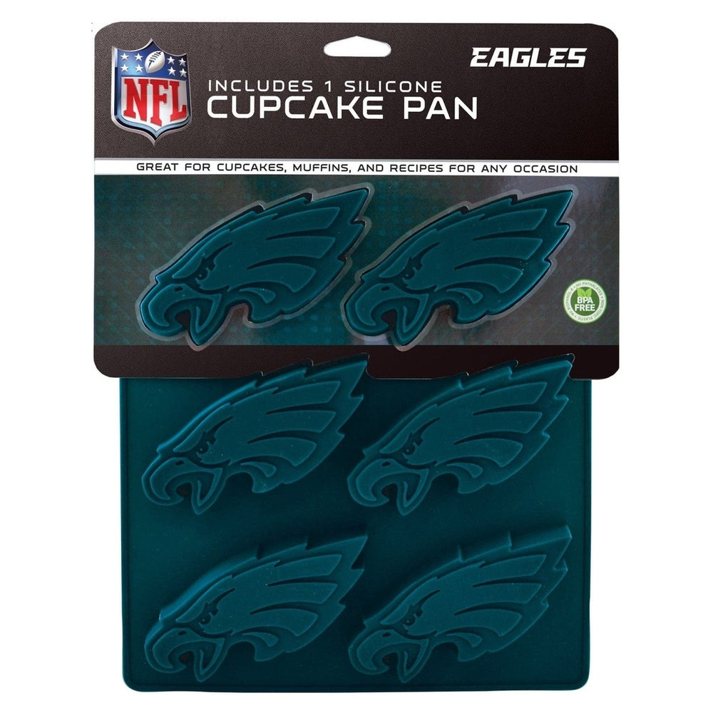 Philadelphia Eagles Silicone Muffin Pan NFL Cooking Bakeware Kitchen Tool Image 2