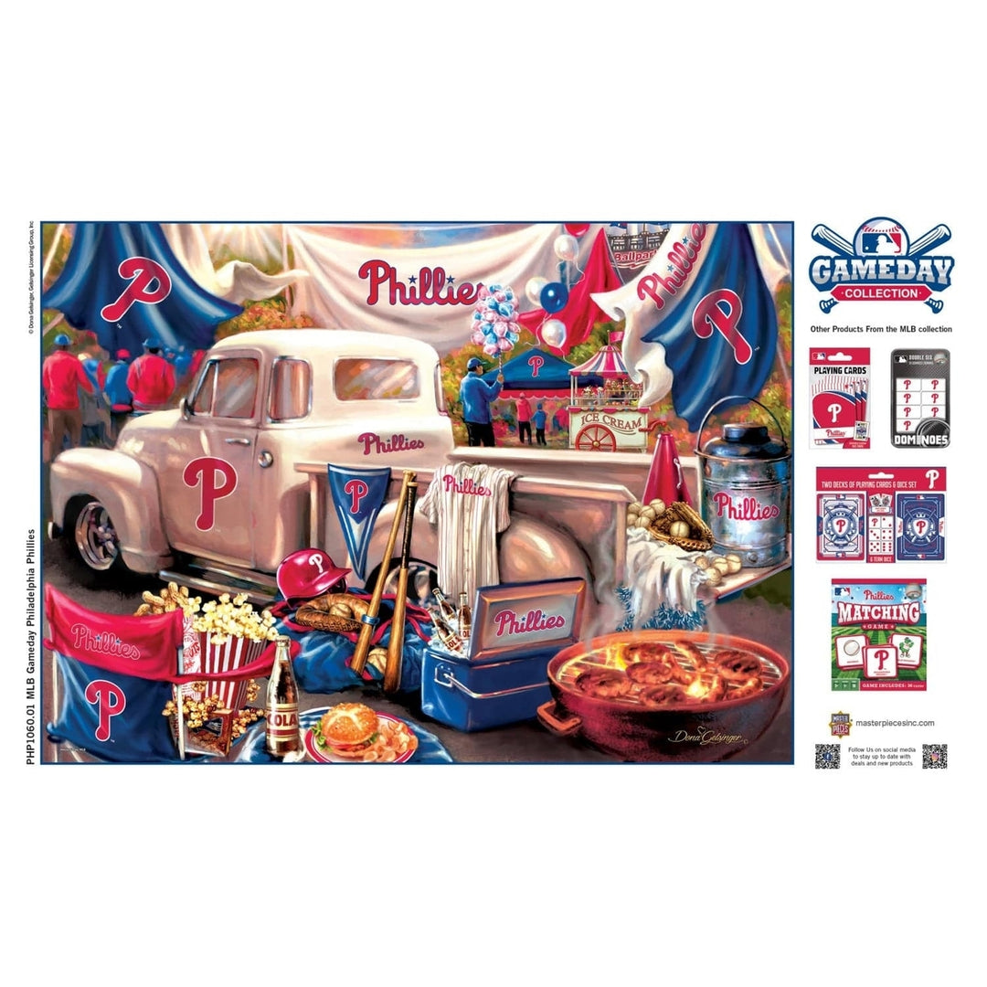 Philadelphia Phillies - Gameday 1000 Piece Jigsaw Puzzle Image 4