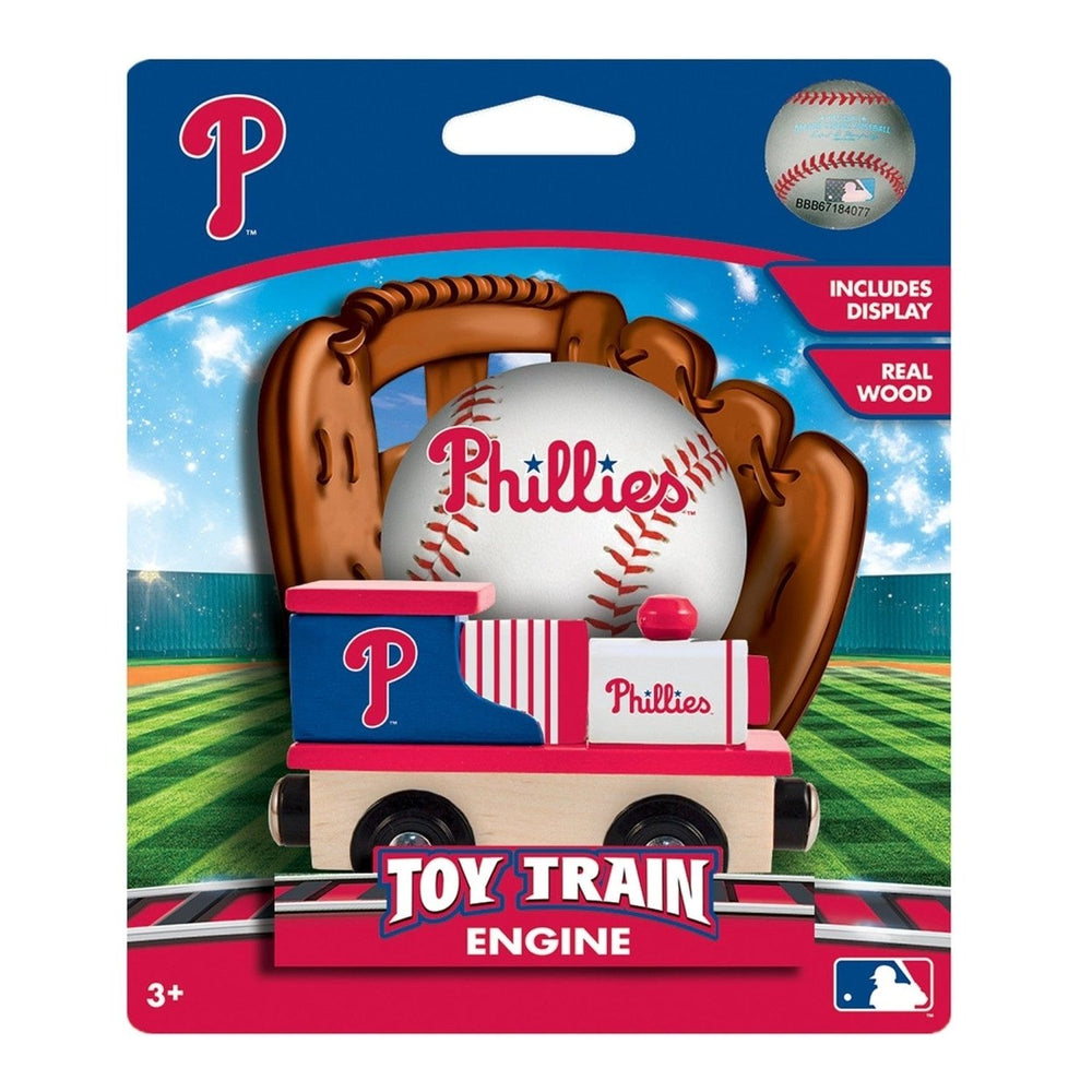 Philadelphia Phillies Toy Train Engine Image 2