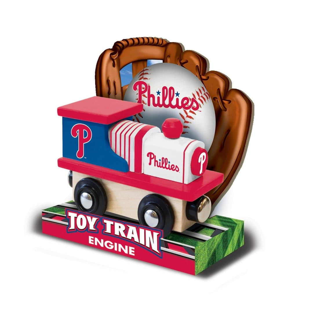 Philadelphia Phillies Toy Train Engine Image 3