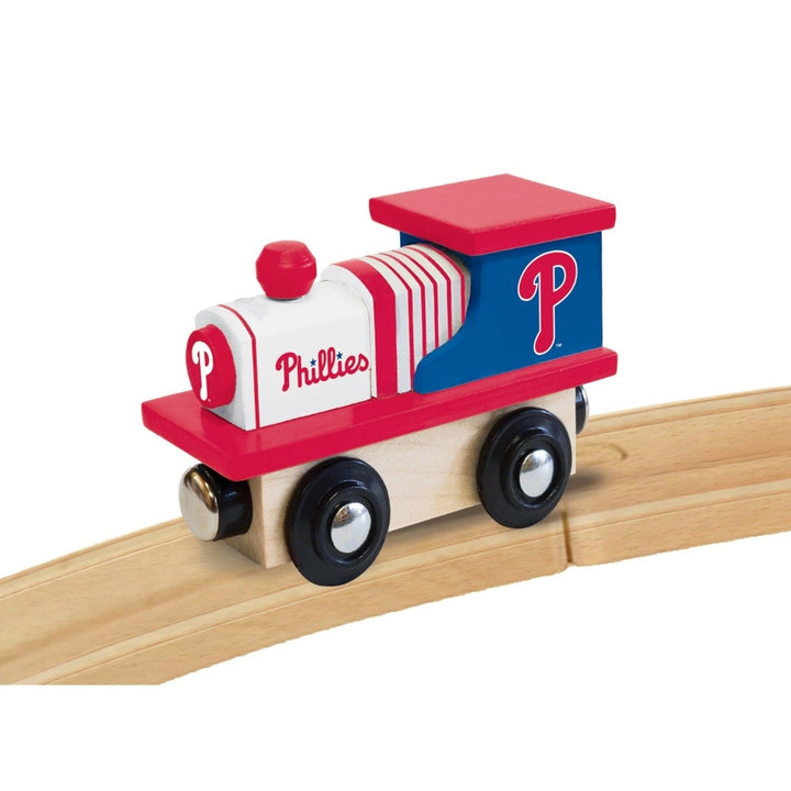 Philadelphia Phillies Toy Train Engine Image 4