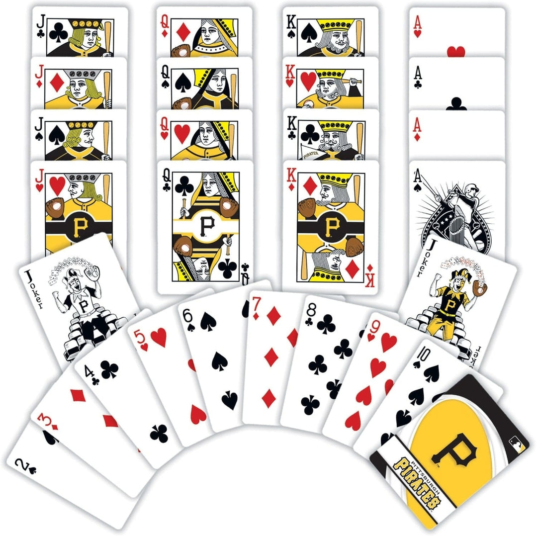 Pittsburgh Pirates Playing Cards 54 Card Deck Officially Licensed MLB Team Image 2