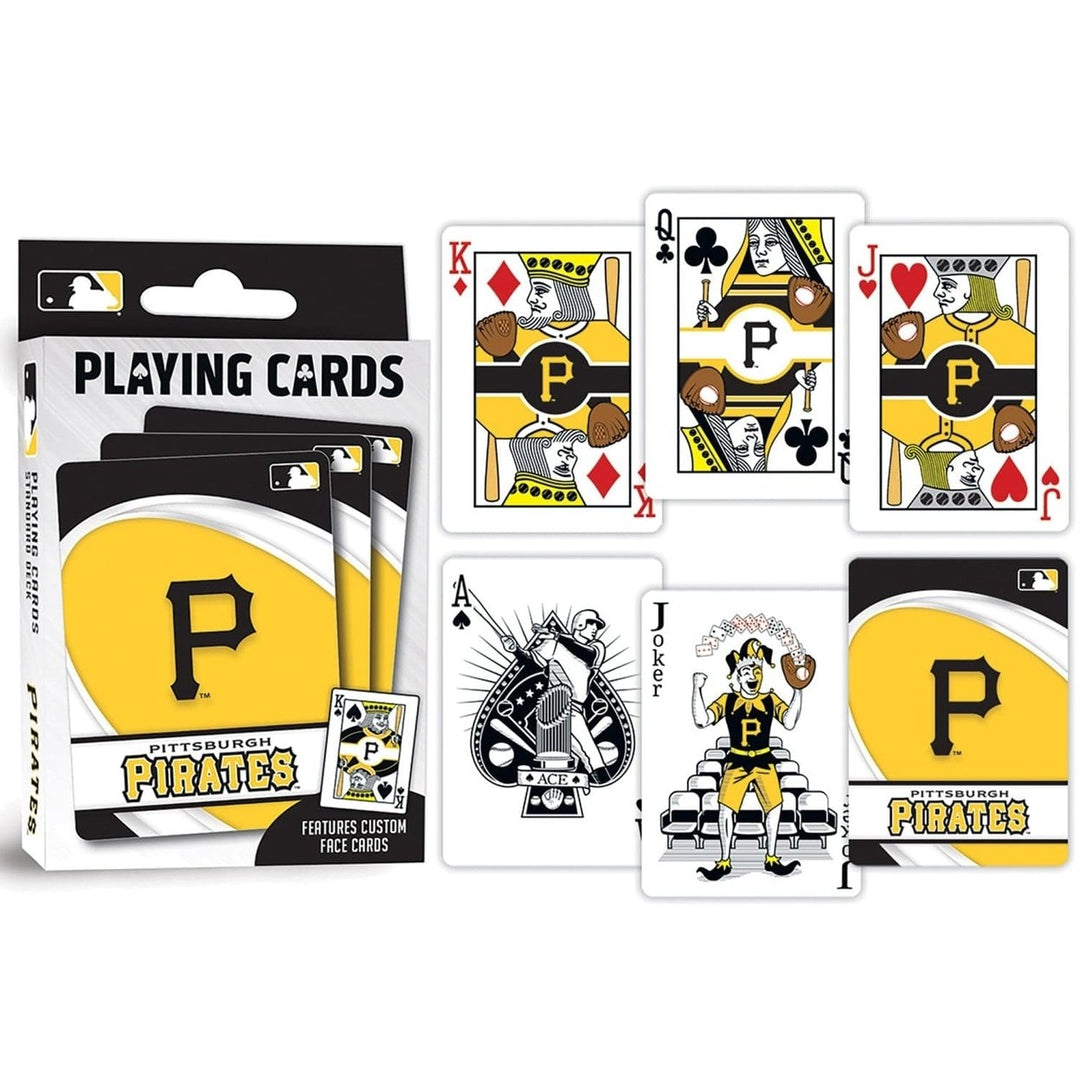 Pittsburgh Pirates Playing Cards 54 Card Deck Officially Licensed MLB Team Image 3