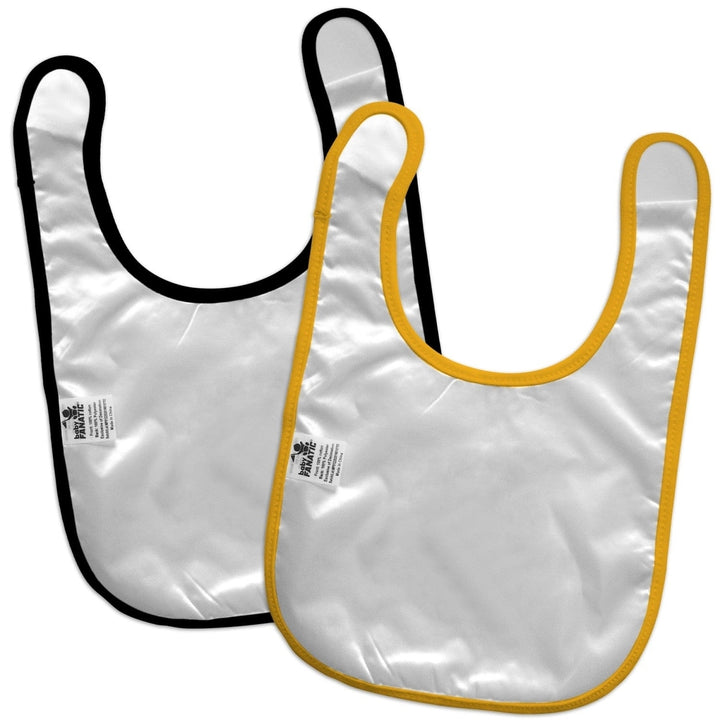 Pittsburgh Steelers - Baby Bibs 2-Pack - Yellow and Black Image 3