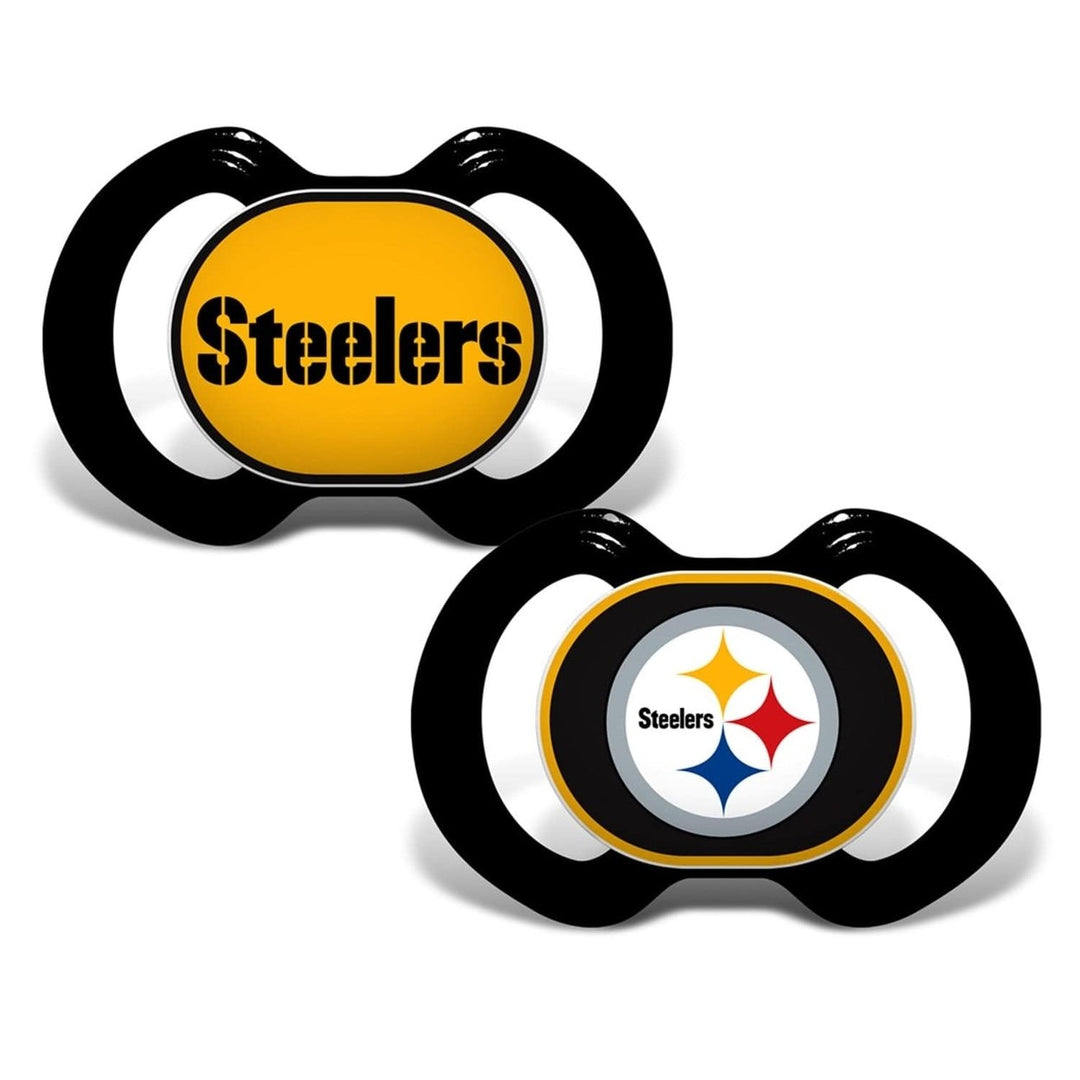 Pittsburgh Steelers - Pacifier 2-Pack Image 1